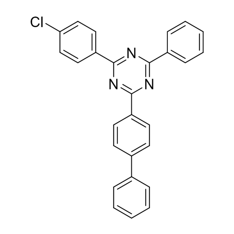 2-(bifenil-4-il)-4-(4-clorofenil)-6-fenil-1,3,5-triazina