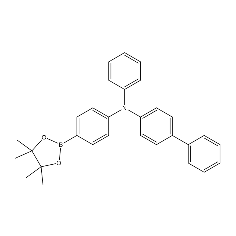 N-fenil-N-(4-(4,4,5,5-tetrametil-1,3,2-diossaborolan-2-il)fenil)-[1,1'-bifenil]-4-ammina