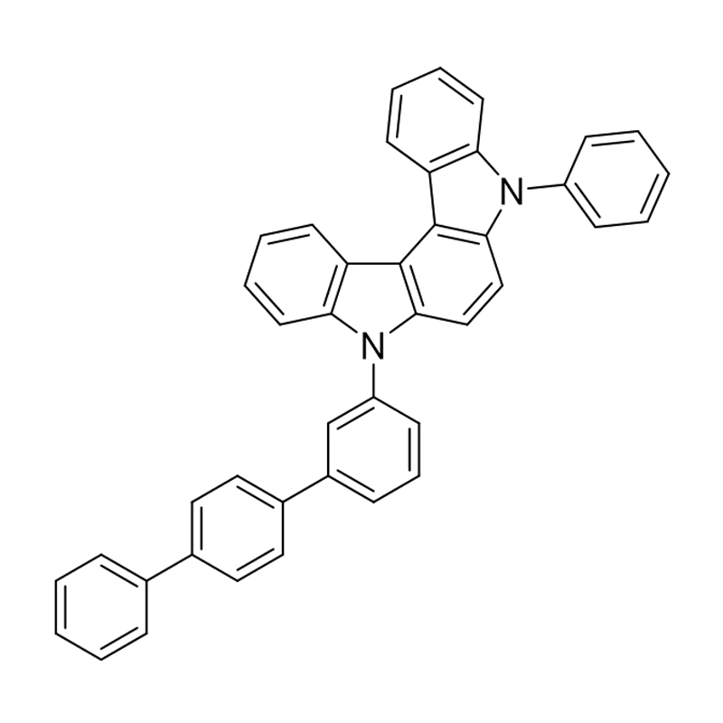 5,8-Diidro-5-fenil-8-[1,1′:4′,1′′-terfenil]-3-ilindolo[2,3-c]carbazolo