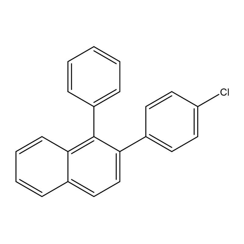 Naftalene, 2-(4-clorofenil)-1-fenil-