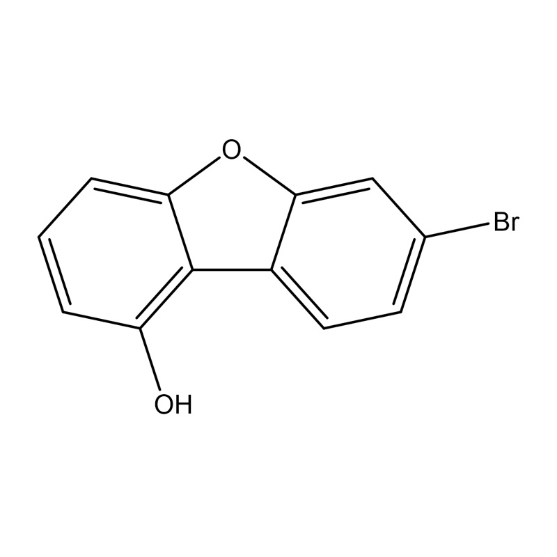1-dibenzofuranolo, 7-bromo-