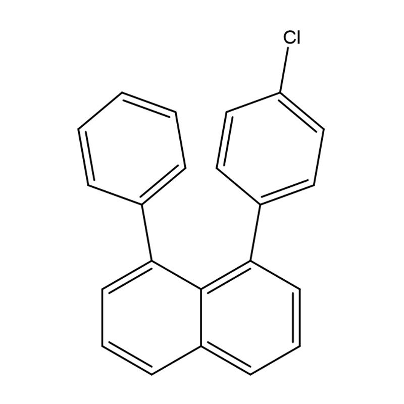 Naftalene, 1-(4-clorofenil)-8-fenil-