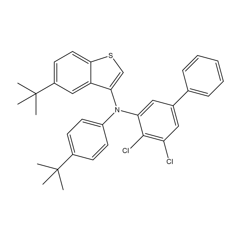 Benzo[b]tiofen-3-ammina, N-(4,5-dicloro[1,1'-bifenil]-3-il)-5-(1,1-dimetiletil)-N-[4-(1, 1-dimetiletil)fenil]-