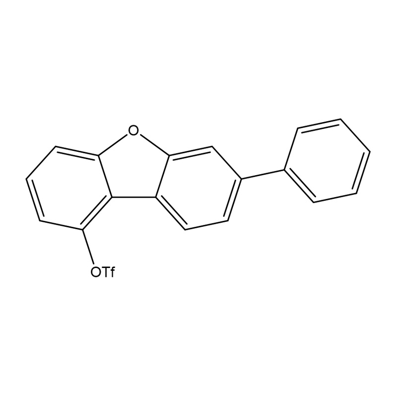 Acido metansolfonico, 1,1,1-trifluoro-, 7-fenil-1-dibenzofuranil estere